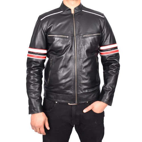 Men’s Bomber Leather Jacket – Real Cowhide Aviator Flight Coat.jpg