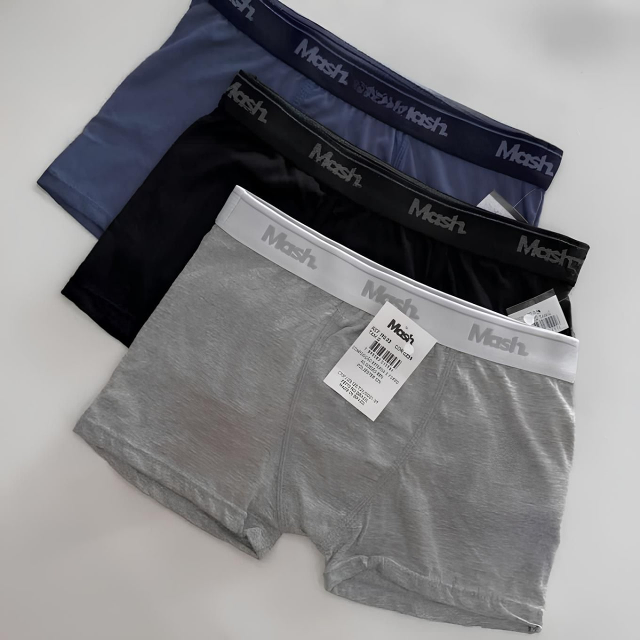 Kit Com 10 Cuecas Boxer Algodão Cotton Masculina Adulto Mash