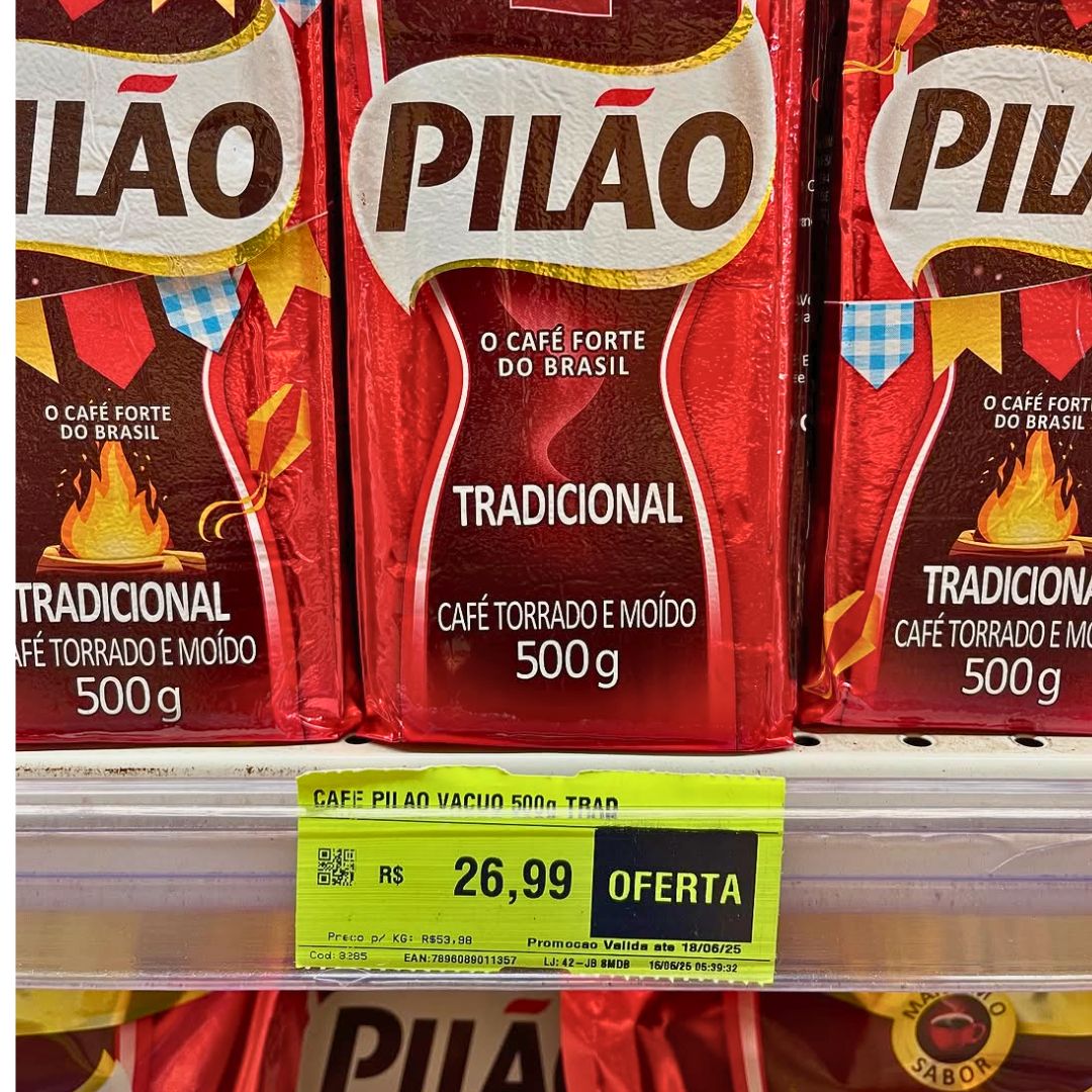 Café a Vácuo Tradicional 500g Pilão