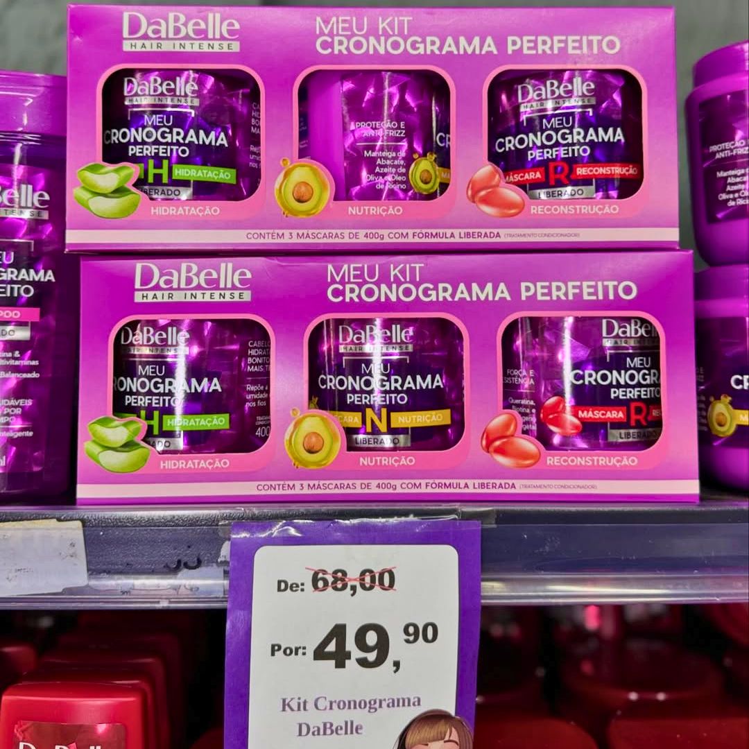 Duty – Masc Dabelle 400Gr Meu Cronograma Perfeito C/3