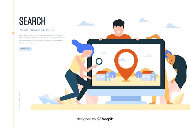 Image Of Using a Template with Poor Navigation Structure