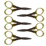 Tesoura de Metal RLT Dobravél Dourado (2) (2)