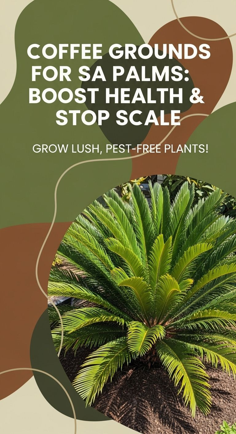 are coffee grounds good for sago palms