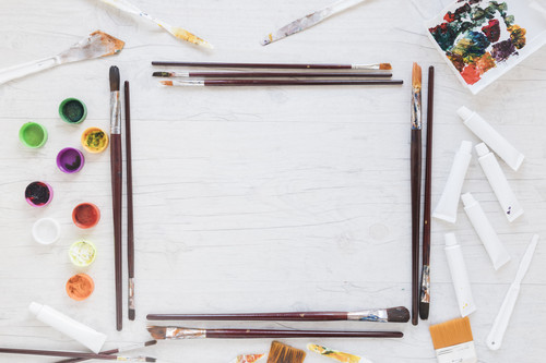 art implements arranged form rectangle.jpg