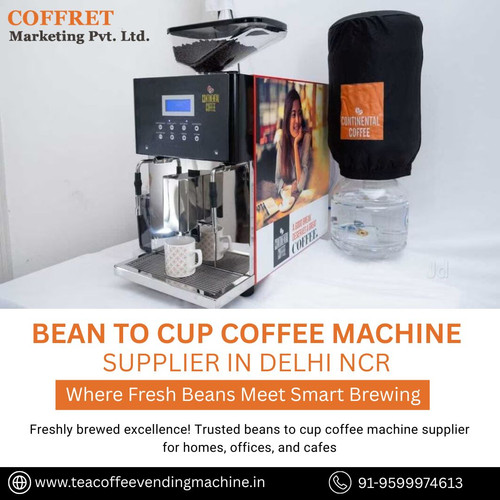 Bean to cup coffee vending machine dealer in Noida.jpg