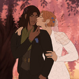 Greta and Sypha Wedding Commission