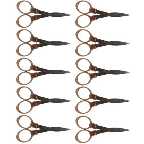 Tesoura de Metal RLT Dobravél Rose Kit (1)