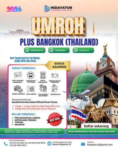 Umroh Plus Bangkok (Thailand) by Hidayatur.jpg