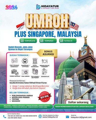 Umroh Plus Singapore, Malaysia by Hidayatur.jpg