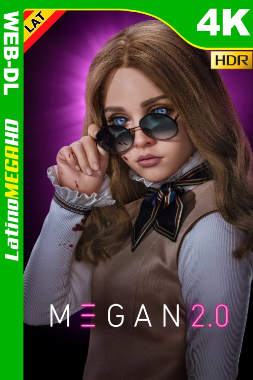 M3GAN 2.0 (2025) UNRATED Latino UltraHD HEVC HDR10+ WEB-DL 2160P