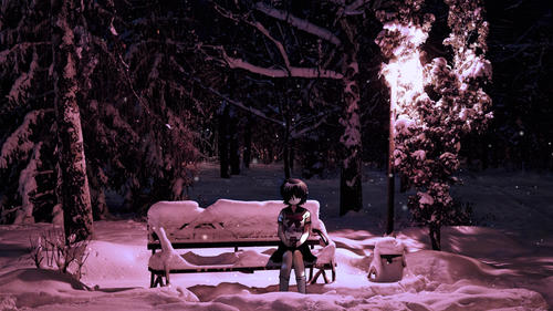 Urabe Winter Bench