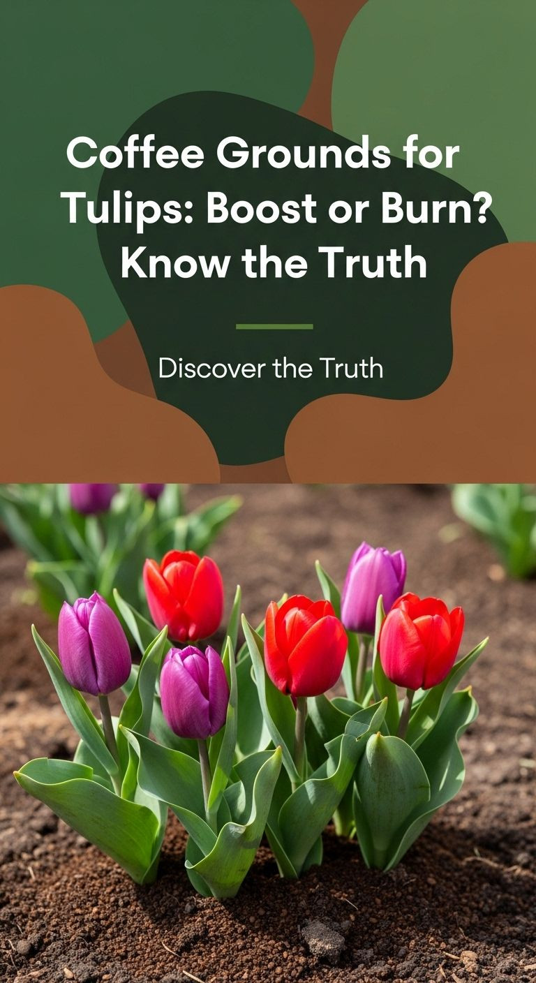 are coffee grounds good for tulips