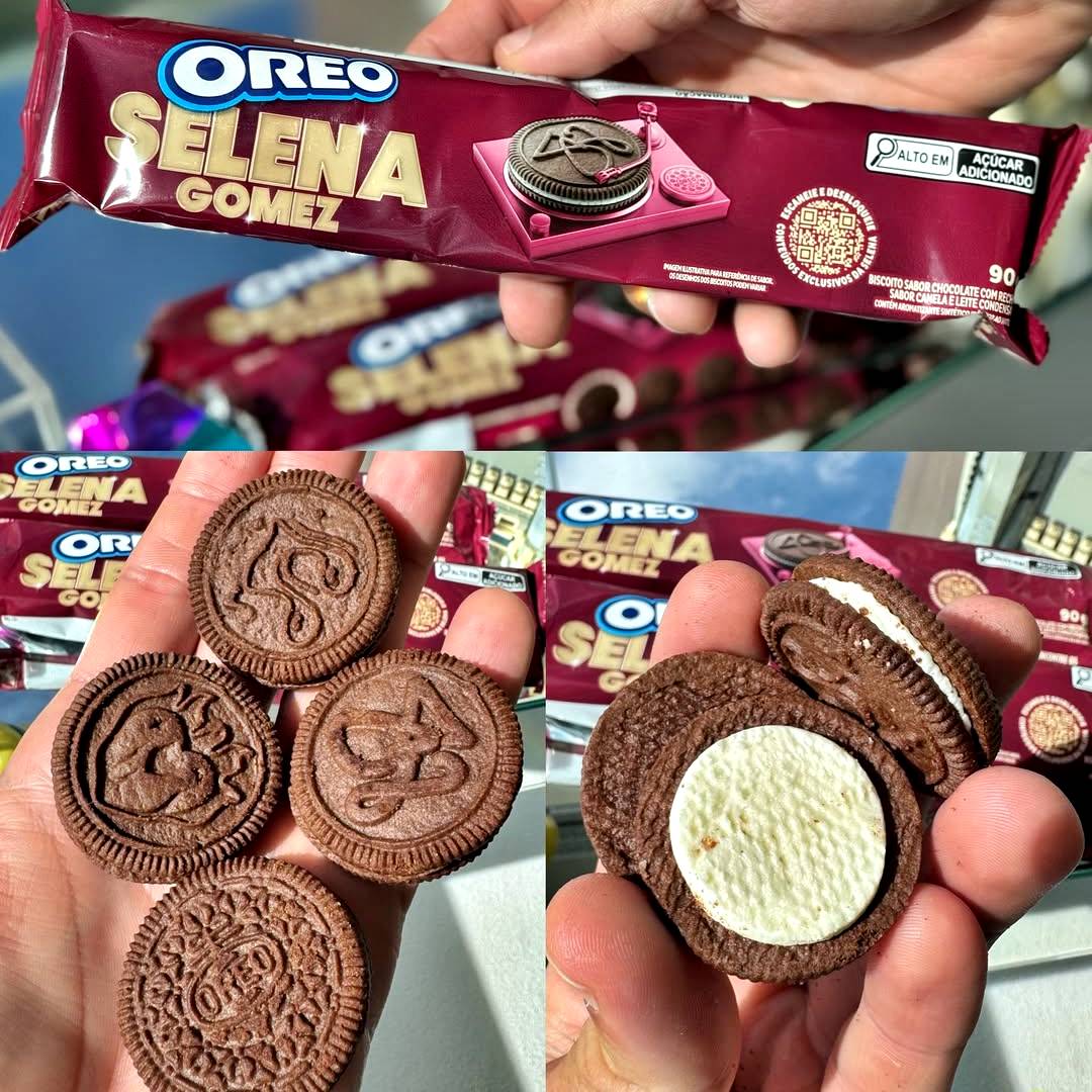 Biscoito Oreo Selena Gomez Pacote – Caixa com 48 unidades de 90g