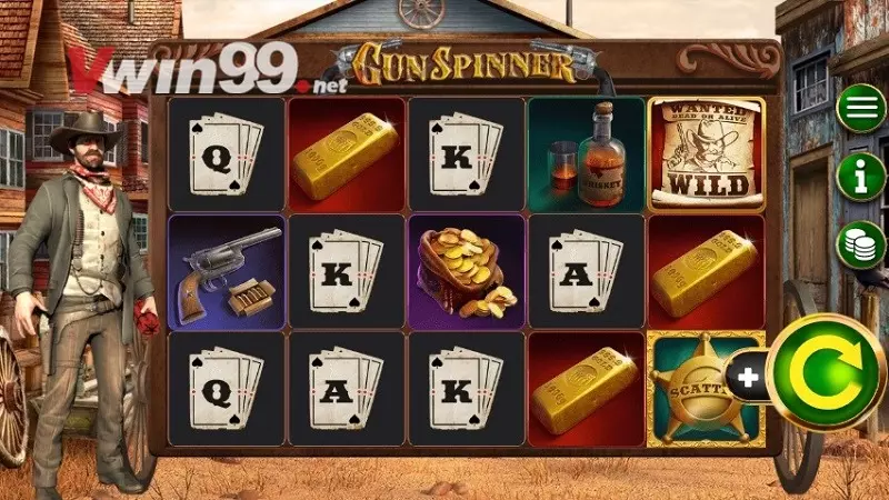Vwin Slot Games giới thiệu trò chơi Gun Spinner