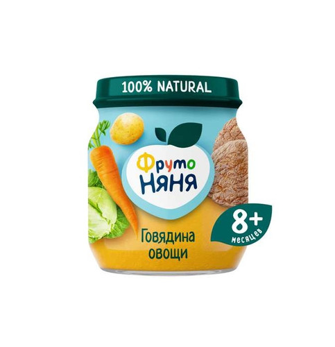 4600338007670 Пюре Фрутоняня ГовядинаОвощи 100 Г СтБан..jpg