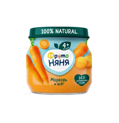 4600338004952 Пюре Фрутоняня Морковь 80 Г СтБан. .jpg