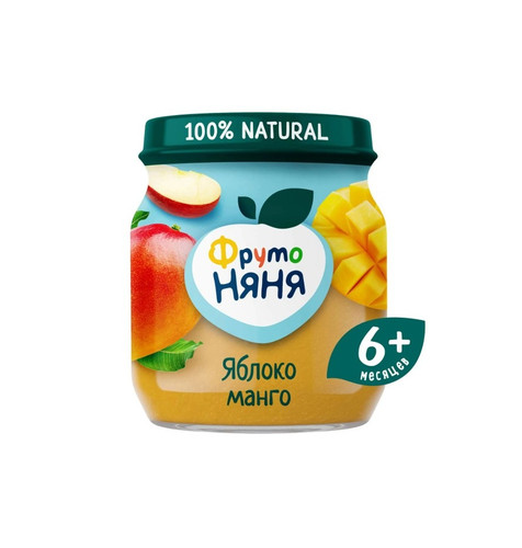 4600338010113 Пюре Фрутоняня ЯблокоМанго 100 Г СтБан .jpg