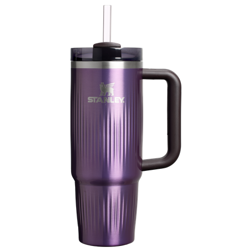 Web PNG Square TheQuencherFlutedTextureTumbler30OZ WisteriaShine Front.png