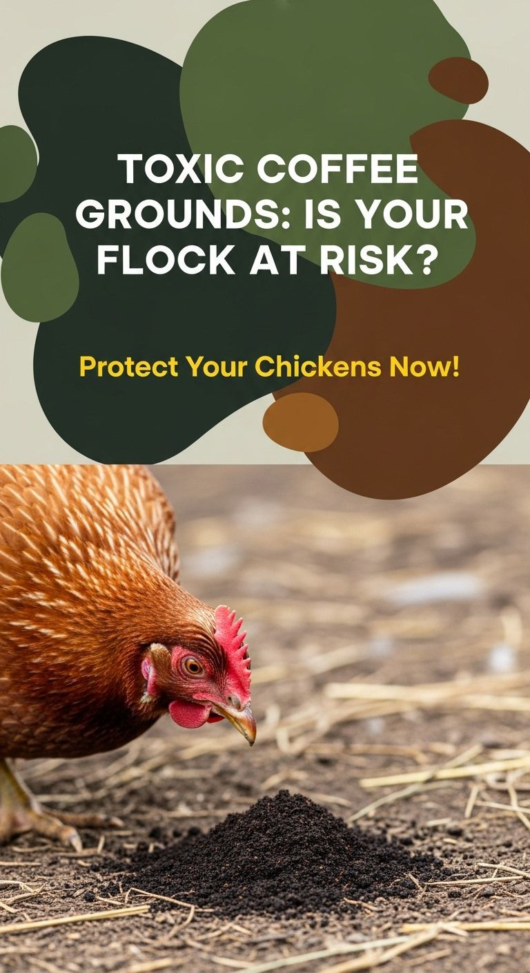 are coffee grounds toxic to chickens