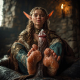 Elven arches makes black king bbc cum