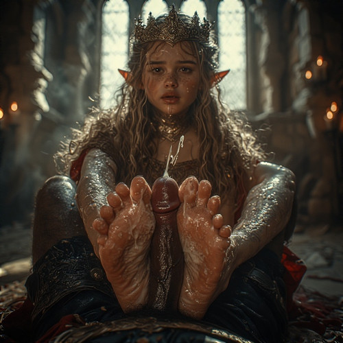 Cute Bbc Ball draining elven feet.jpg