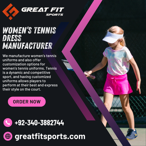 Women’s Tennis Dress Manufacturer.png