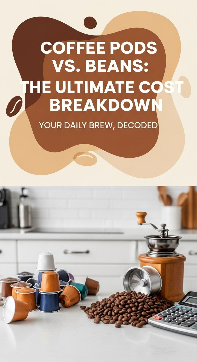 are coffee pods cheaper than beans