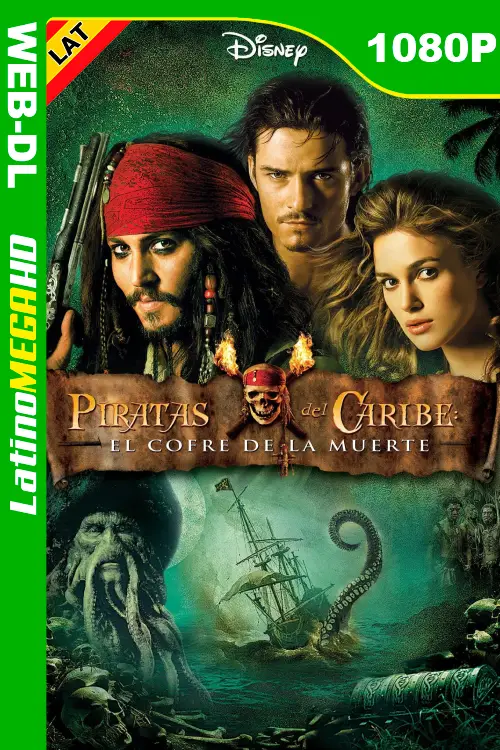 Piratas del Caribe: El Cofre de la Muerte (2006) Latino HD DSNP WEB-DL 1080P