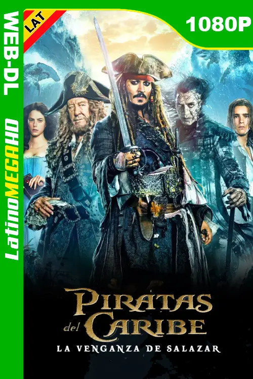 Piratas del Caribe: La Venganza de Salazar (2017) Latino HD DSNP WEB-DL 1080P