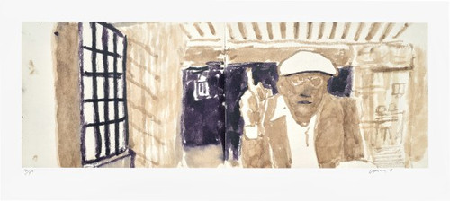 Self Portrait in My Living Room, from David Hockney 220 for 2020. Art Edition No. 101–200.jpg