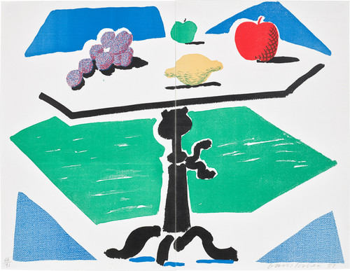 Apple, Grapes, Lemon on a Table (For Brooklyn Academy of Music).jpg