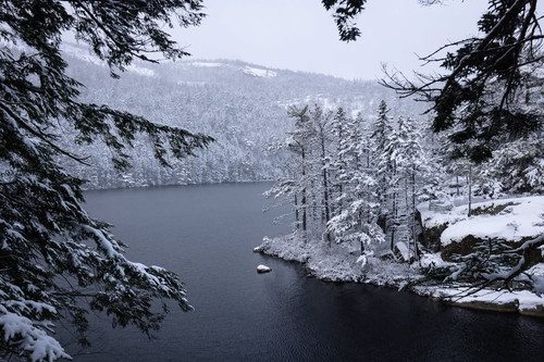 Another snowy scene from eastern Maine. 😊#maine #maineoutdoors #winter #winterhiking #travelmai.jpg