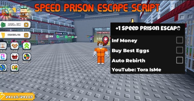 ROBLOX SPEED PRISON ESCAPE