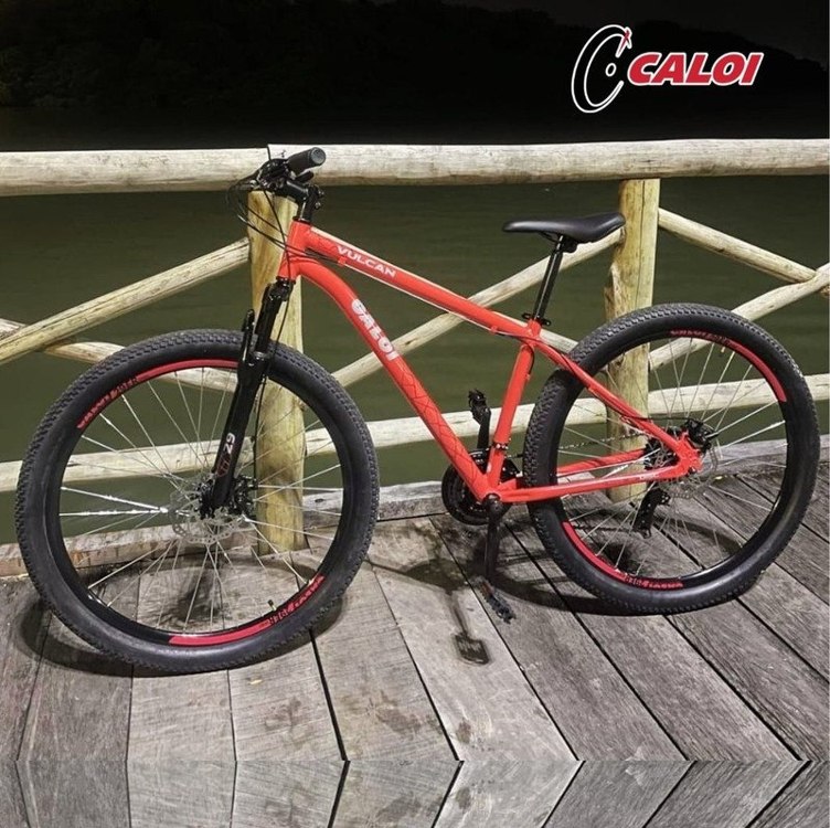 Bicicleta Caloi Vulcan Aro 29 Vermelha Tamanho 15 – T15R29V21