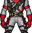 WOLF Blade Expert Red Dagger