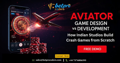 Aviator Game Design vs Development How Indian Studios Build Crash Games from Scratch.jpg