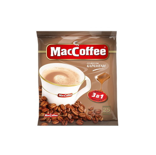 8887290101905 Кофе Maccoffee Карамель 3В1 18 Г СтикПак..jpg