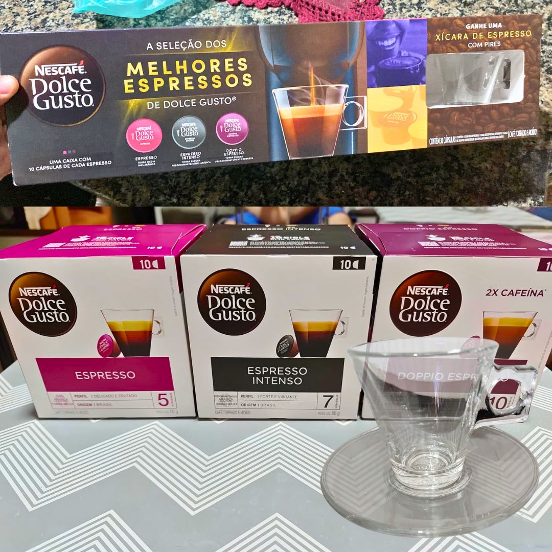 Café em Cápsula NESCAFÉ DOLCE GUSTO Seleção dos Melhores Espressos 30 cápsulas