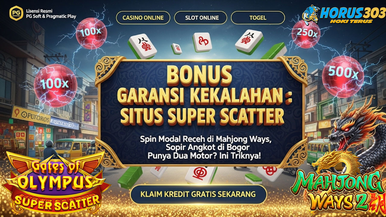 Spin Modal Receh di Mahjong Ways, Sopir Angkot di Bogor Punya Dua Motor? Ini Triknya!