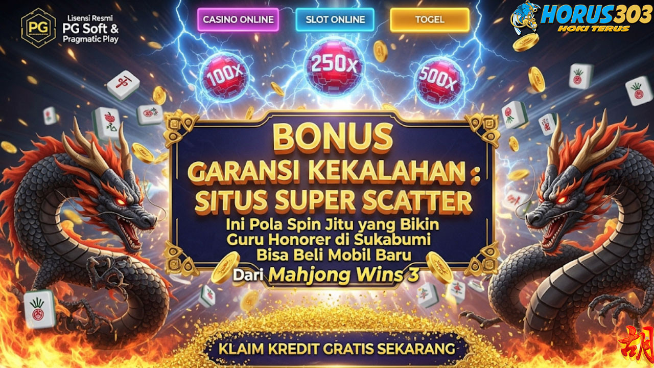 Bukan GTK Insentif, Ini Pola Spin Jitu yang Bikin Guru Honorer di Sukabumi Bisa Beli Mobil Baru Dari Mahjong Wins 3