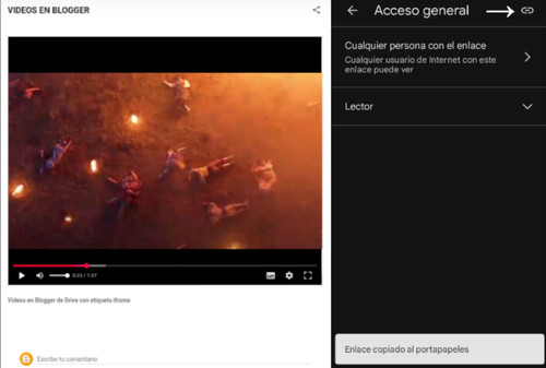 Visualización de video streaming con Google Drive en Blogger y enlace Drive.jpg