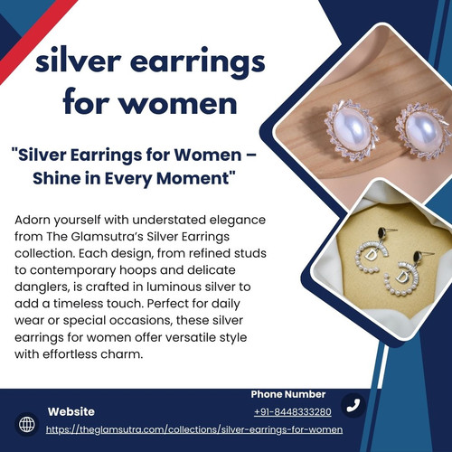 Silver Earrings for Women – Shine in Every Moment