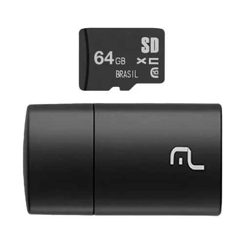 Cartão de Memória Multilaser Micro SD 64GB, MC164 2x1, Classe 10 27.webp
