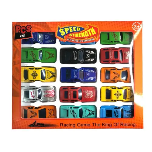 Kit Com 15 Carrinhos Coloridos Coleção Carros De Brinquedo Menino 10.webp
