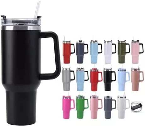 Copo Térmico Grande 1200 Ml Canudo Inox Parede Dupla Cor Var Cor Rosa PinkCopo Térmico Grande 1200 M.jpg