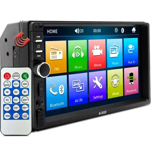 Central Multimidia Mp5 2din Tela Espelhamento Bluetooth Usb Sd Controle Remoto H tech HT 5023 120.webp