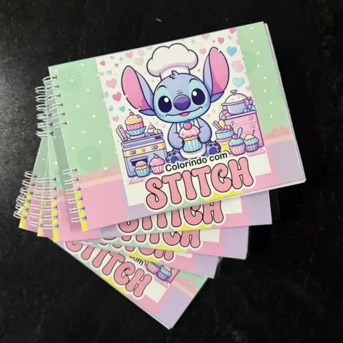 Livro De Colorir Lindo Desenhos Stitch Capa Dura 50 Folhas Caderno de Desenho Pintura 12.webp