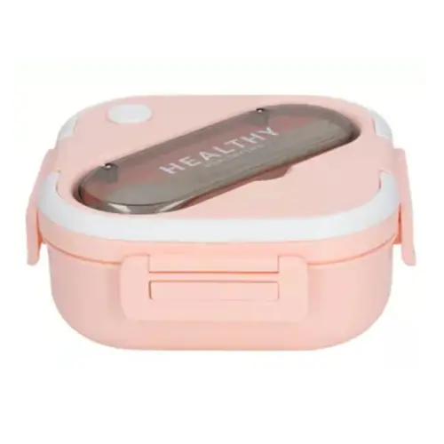 Lancheira Marmita Bento HEALTHY Com Divisões 3 Compartimentos Adultos e Criança 15.webp