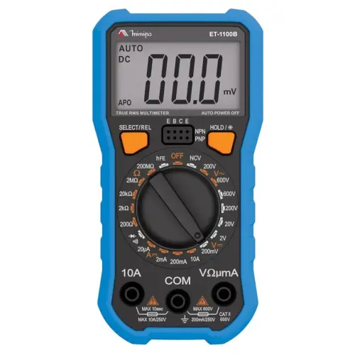 Multímetro digital portátil ET 1100B Minipa 85.webp