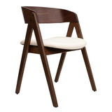 Set 2 sillas de comedor Victoria asiento color Beige (3)